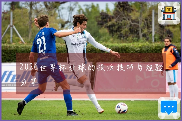 2026世界杯让球的投注技巧与经验分享