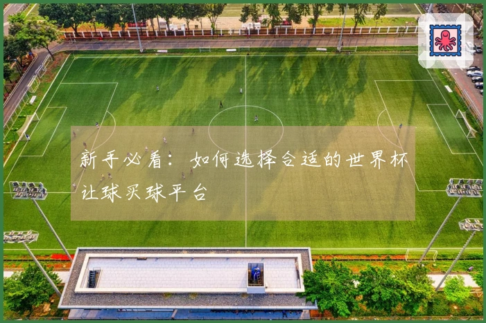 新手必看：如何选择合适的世界杯让球买球平台